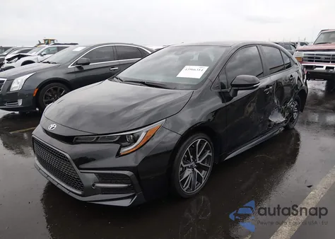 2022 Toyota Corolla Se from USA, damaged, VIN 5YFS4MCE8NP135350
